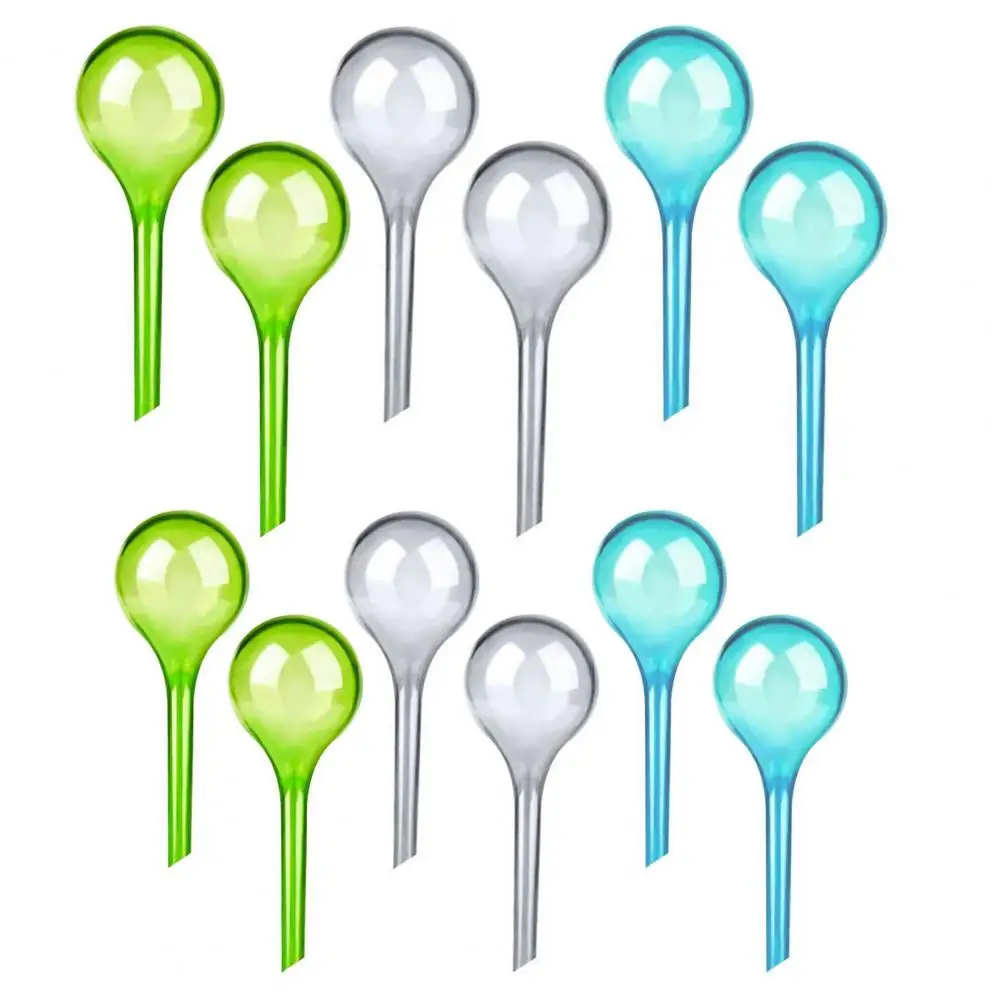 

Многоразовый диспенсер для воды для цветов, прозрачные автоматические глобусы для комнатных и уличных растений, легкая Уход за растениями, 12 шт.