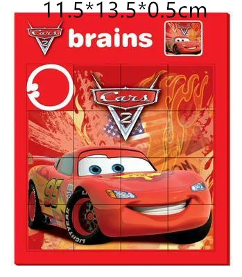 Disney Puzzles Early Educational Toy Montessori Children Jigsaw Mickey Mouse Princess Winne the Pooh Pixar Car Puzzle Game Toy 2