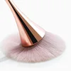 Rose Gold Powder Blush Brush Professional Make Up Brush Large Cosmetic Face Cont Cosmetic Face Cont brocha colorete Make Up Tool