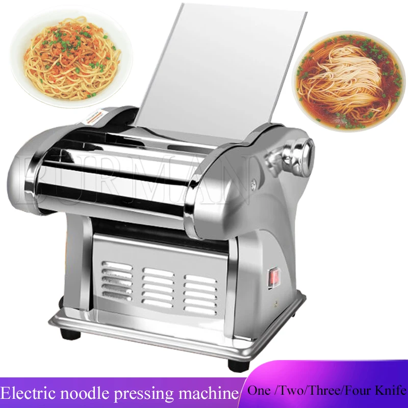 

Household Fresh Pasta Machine Noodles Maker One/Two/Three/Four Knife Type Electric Automatic