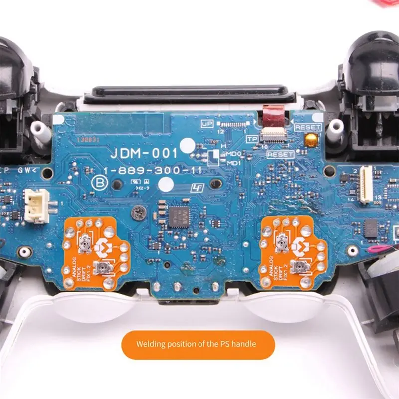 PS4, PS5, Xbox용 2개입 게임패드 조이스틱 드리프트 수리 보드 컨트롤러 아날로그 썸스틱 드리프트