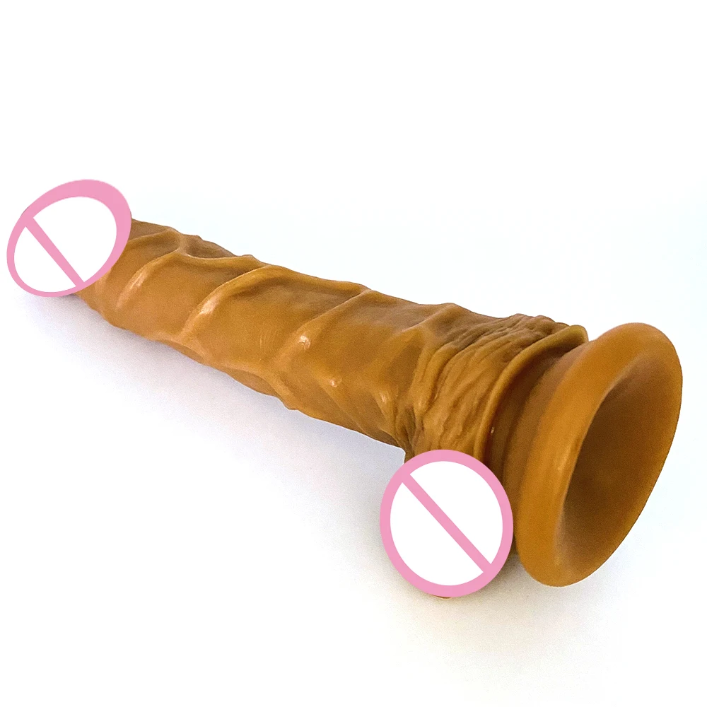 Long Dildo Realistic Blood Vessel Imitation Penis Imitator for Woman No Vibrator Masturbation Wear Adult Toys sex toys