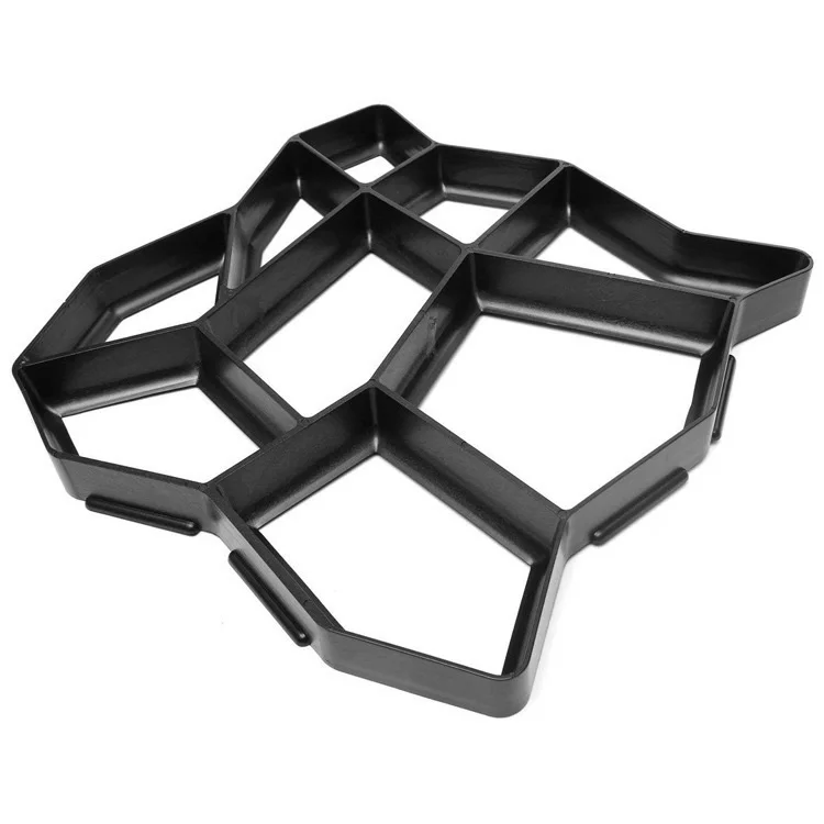 Description Picture 4 of itemABS Courtyard Embossed Cement Mold Floor Garden Concrete Paving Step DIY Tile Pattern