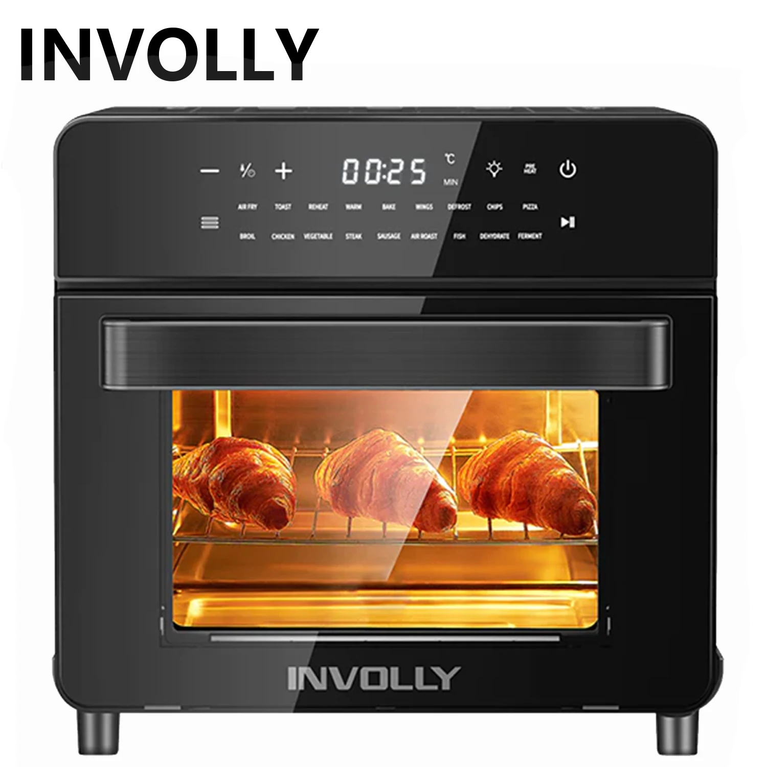 Forno per friggitrice ad aria calda Cecotec cuocere e friggere il tocco. 14  - 30 L, 1700-1800 W, convezione touch screen, temperatura regolabile -  AliExpress