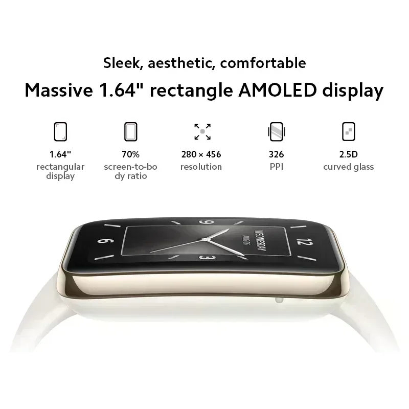 Global Version Xiaomi Mi Band 7 Pro Smart Bracelet 1.64" AMOLED 2.5D Curved Screen GPS Blood Oxygen Waterproof 12 Days Life 4