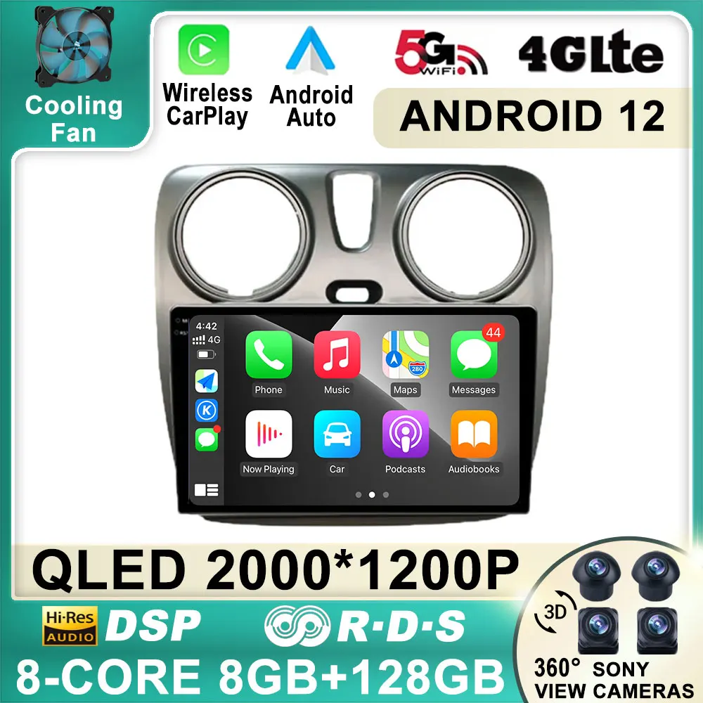 Autoradio Multimedia Car Radio Video Player For Renault Lodgy 2021