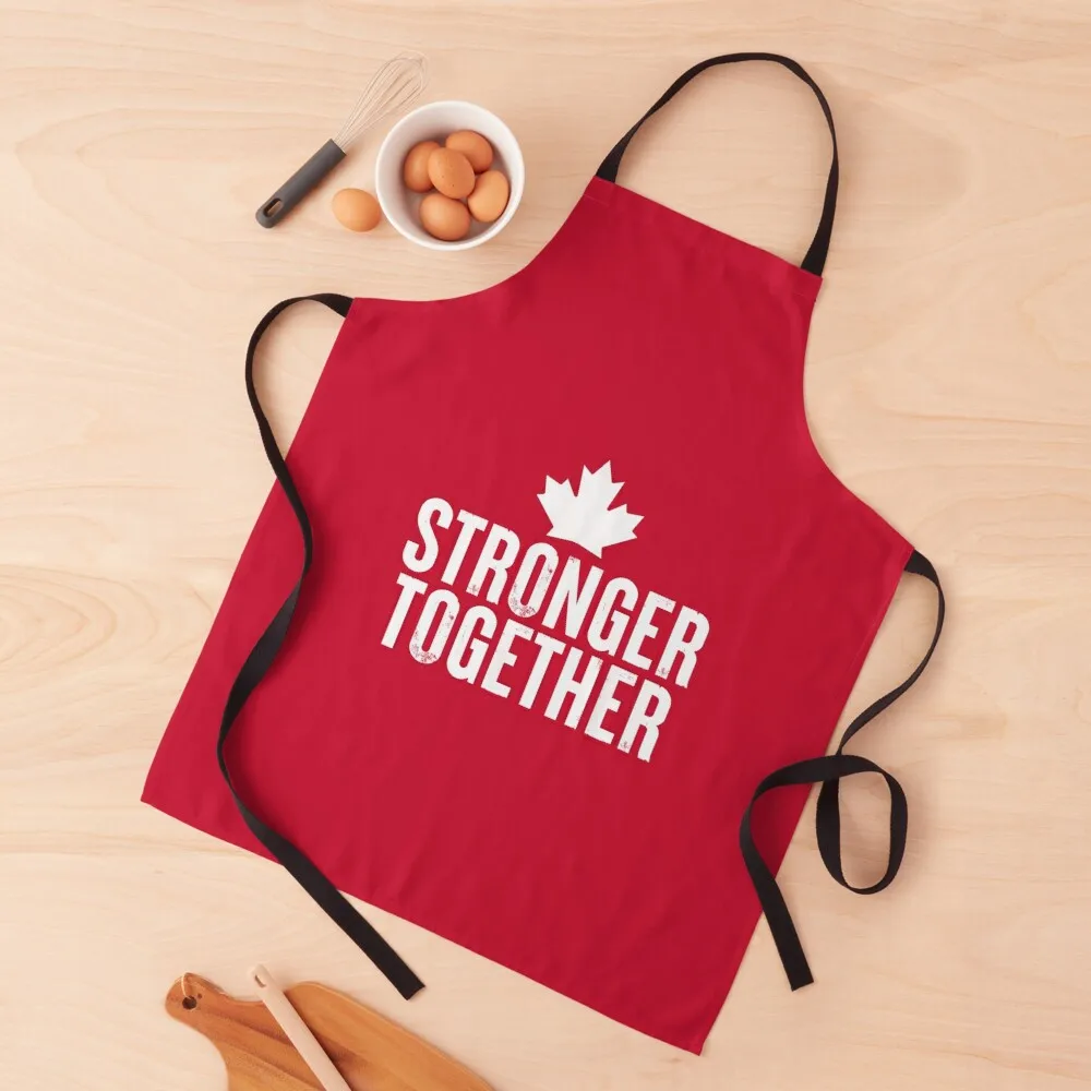 

Stronger Together Canada #004 Apron Kitchen Apras For Women Kitchen And Home Items work gowns for women cleaning Apron