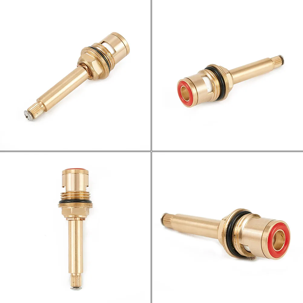 1pc Shower Bath Tap Valve Extension Rod Hot Water Valve Core Cartridge Quarter Turn Flow Long Tall Stem Insert 20 1/2