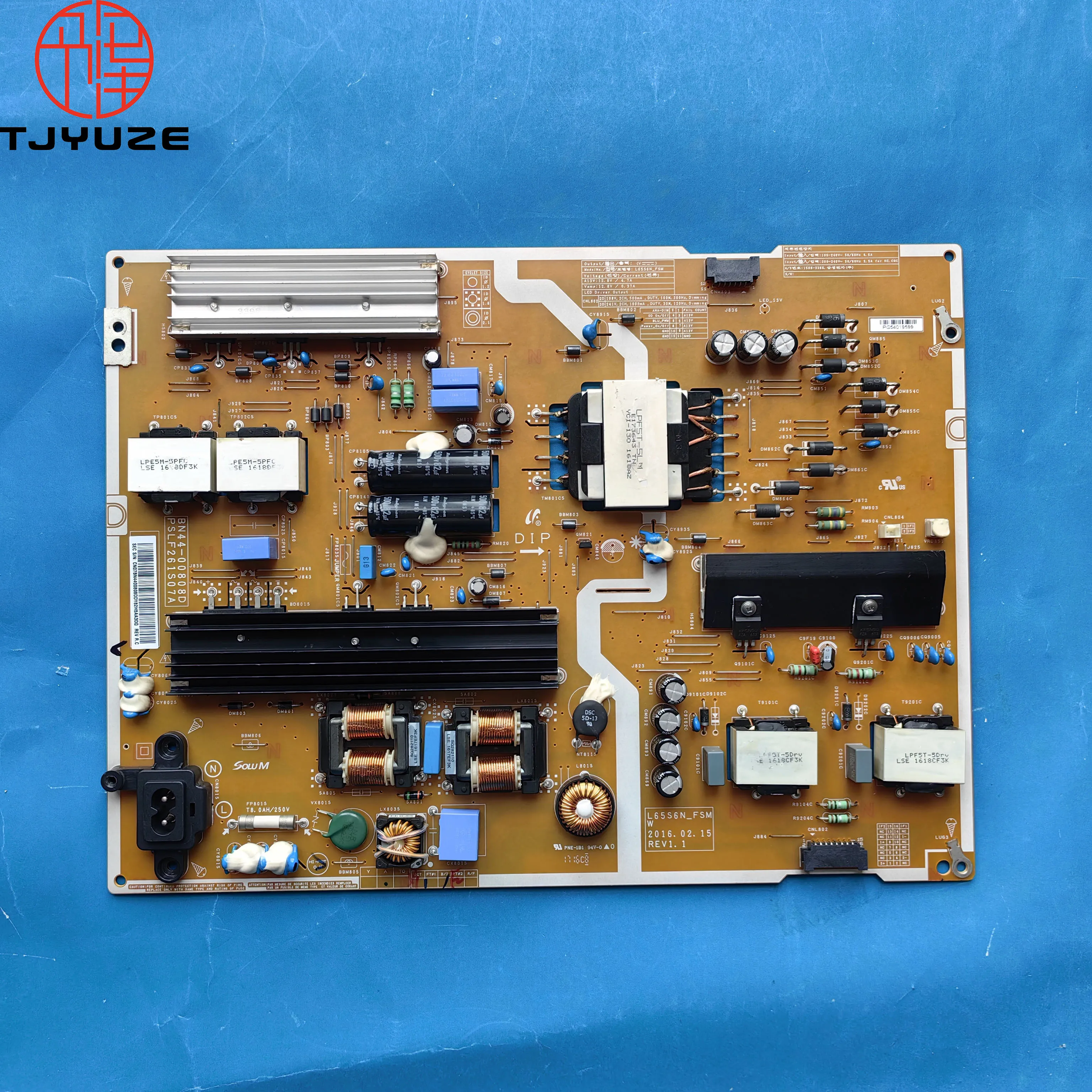 BN44-00808D UN60KU6300FXZA UN65KU6500FXZA TV Power Supply LED Board UN65KU6300FXZA UN65KU630DFXZA UN65KU650DFXZA PSLF261S07A