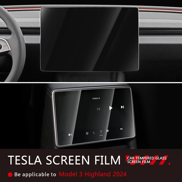 Model 3 Highland Tempered Glass Screen Protector Set for Front & Rear  Displays