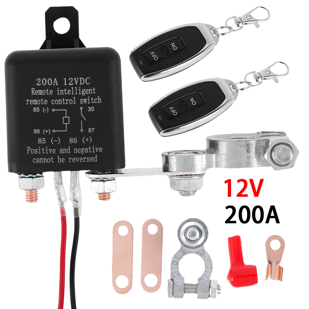 12V Plastic Battery Disconnect Switch for Car Security
