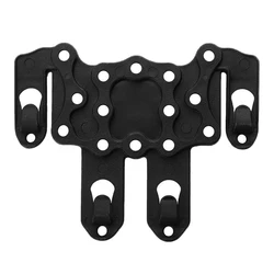 Molle Quickdraw Tactical Holster Chest Mount Hunting Accessories (Black)