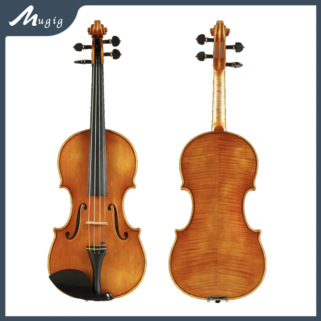 Advanced Pro 4/4 Violino Fiddle Rich Clear 4/4 Milapiatti Pumpereadge Pock/700 Bocchette Violon Handmade Violino Power Sound Free Bow Bridge Case Per 