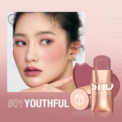 Multi-Use Waterproof Lipstick Blush Stick - Lightweight Cream Tint for Eyes, Cheeks, and Lips (YOUTHFUL)