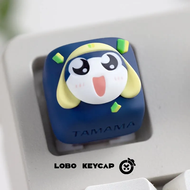 Lobo Keycap Keroro 프라이빗 시리즈 키캡 교체 Esc 귀여운 기발한 수지 장식 기계식 키보드 게임 매니아를 위한 선물