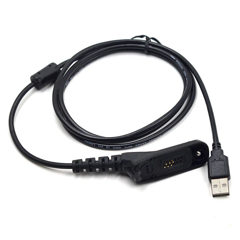 

New USB Programming Cable Program For Motorola Portable Radio XPR7350 XPR7380 DP4800 DP3601 DP4601 Walkie Talkie Transceiver