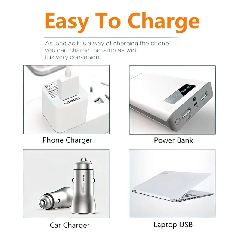 Campfire Camping Supplies Lights Lantern LED Light Flashlight Bulb Rechargeable Lamp USB Charging Hanging Tent Portable Brand