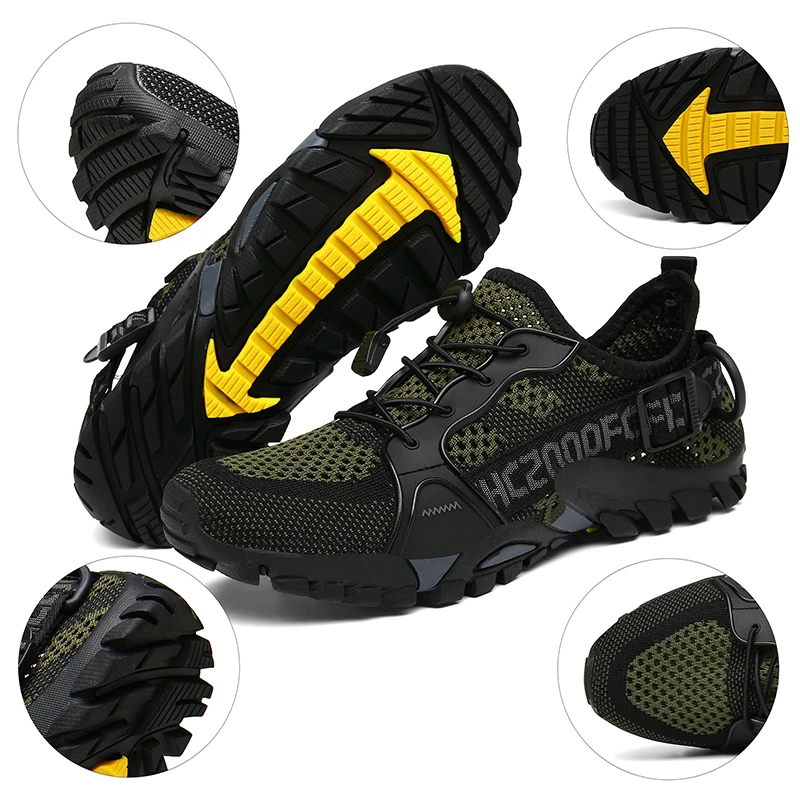 Hiking Shoes Outdoor Non-slip Hiking Shoes Men Women Size 36-47