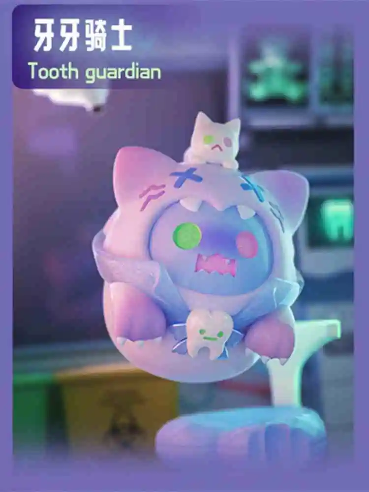 thumbnail image 1 of Caja misteriosa genuina de la serie Shinwoo Candy House, lindo modelo de oso fantasma, muñeco, decoración de mesa, juguetes de colección, 1 of 5