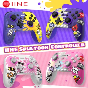 IINE Wireless Controller Wake Up Support NFC Amiibo Compatible Nintendo Switch/Switch lite/Switch OLED 2