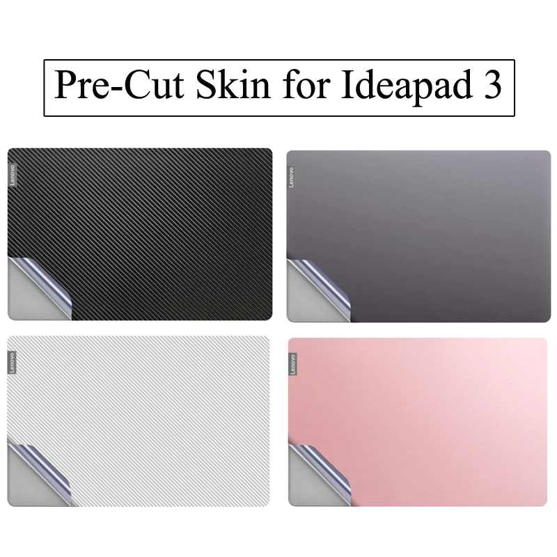 Precut Laptop Vinyl Sticker Skin Cover For Lenovo Ideapad 3 14 15 17