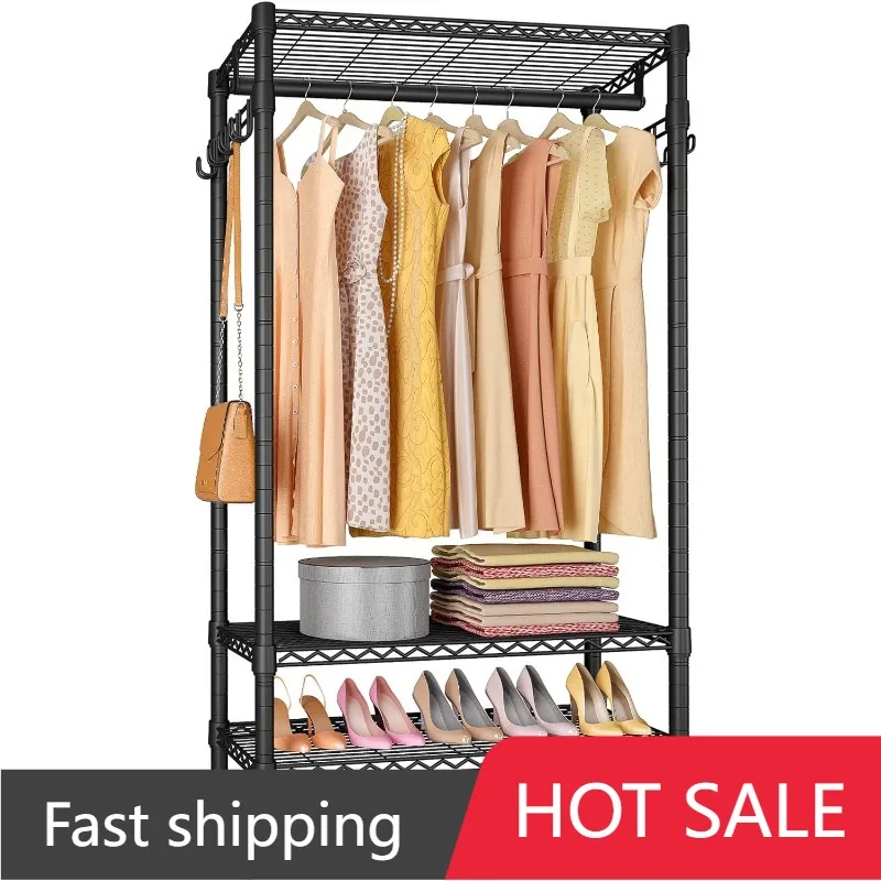 

VIPEK R1 Plus Rolling Garment Rack Heavy Duty Clothes Rack for Hanging Clothes, Portable Closet Wardrobe with Wheels