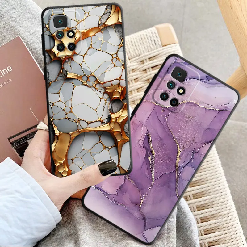 Elegant Senior Marble TPU Soft Phone Case Cover