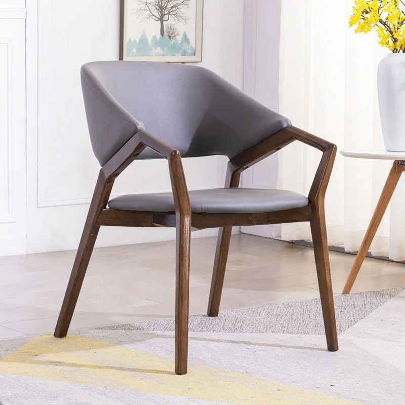 

Dining Chairs Modern Armrest Italian Office Designer Chair Bedroom Events Clear Silla Comedor Home Furniture