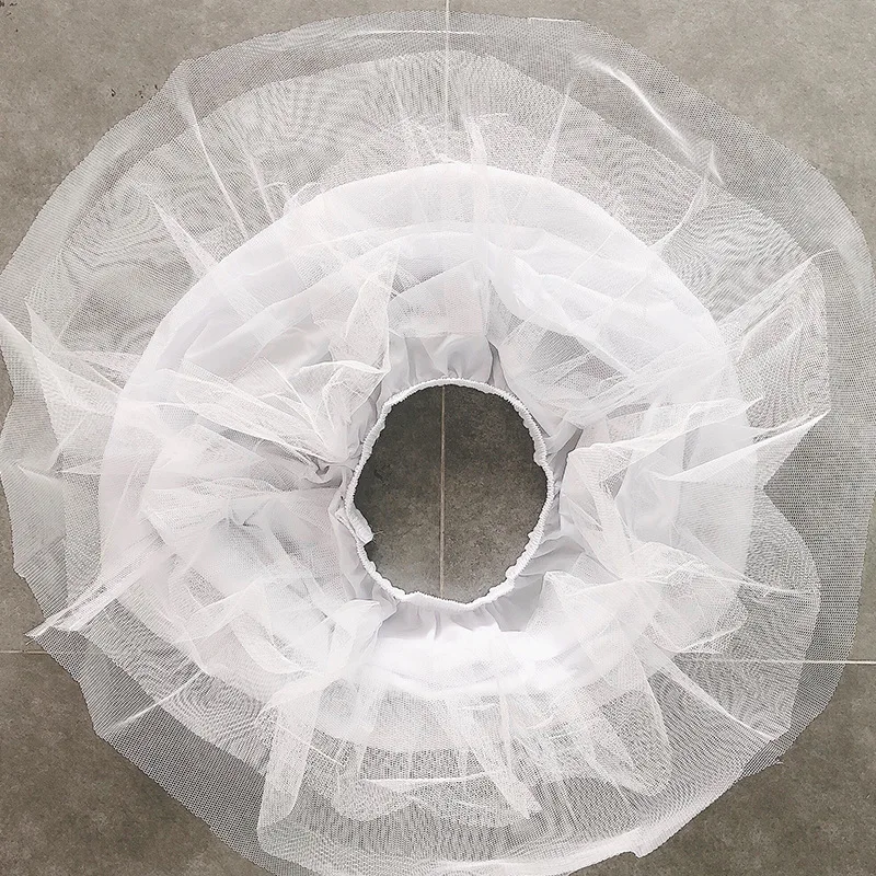 White Black Short Skirt Support Boneless Soft Gauze Glass Gauze Paired with Lolita/jk Uniform Daily Puffy Skirt