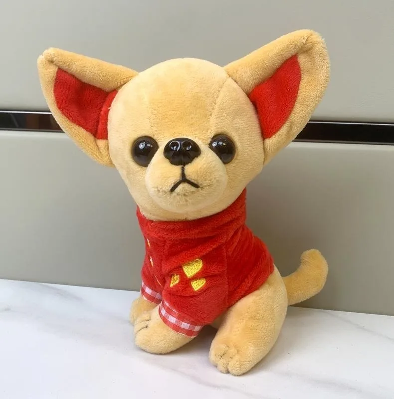 Stuffed Dog Puppy Toy Dog Plush Toy Soft Doll Stuffed Animal Pillow Birthday Gift Present Cute Dog Ornaments Decoration Handicra - 4