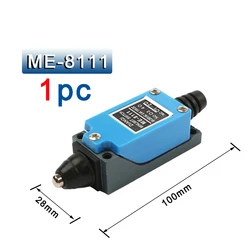 Enhanced Industrial Machine Limit Switch with Self - Reset Rotary Roller Lever - Sealed NO NC Configuration (ME - 8111)