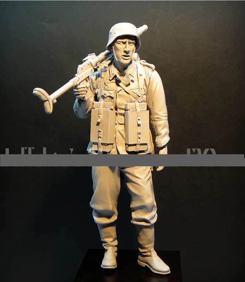 Risjc 1/16 Figurine En Résine Modèle Soldat, Parachutiste De Guerre De Risjc 1/16 Figurine En Résine Modèle Soldat, Parachutiste De Guerre De