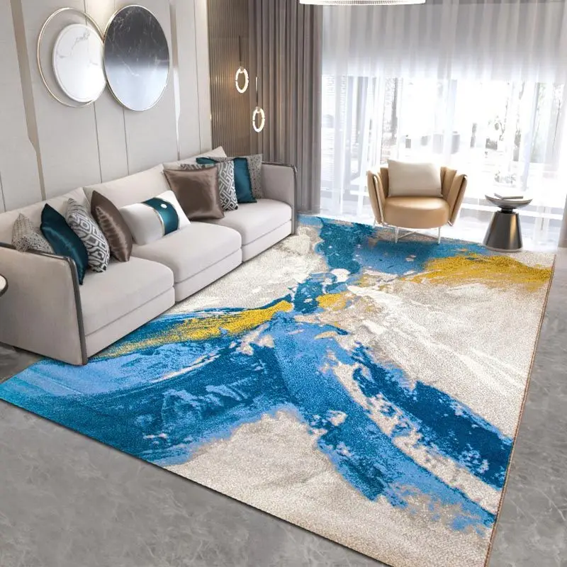Tappeti astratti a inchiostro moderno per soggiorno 300x400 decorazione  domestica di lusso tappeti di grandi dimensioni per la decorazione della