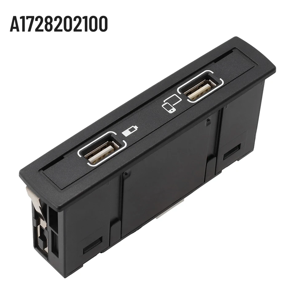 USB Ladebuchse Für Mercedes Armaturenbrett - Dual USB Adapter, Plug & Play, Für CLS, A-Klasse, GLA, CLA, GLE