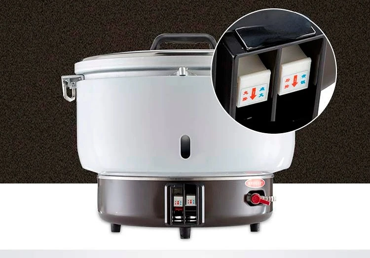 Factory Price Big Gas Rice Cooker 30 Liter With Stretched Aluminum Inner  Pot For 200 Persons 200 Cups Commercial Gas Rice Cooker - Instrument Parts  & Accessories - AliExpress