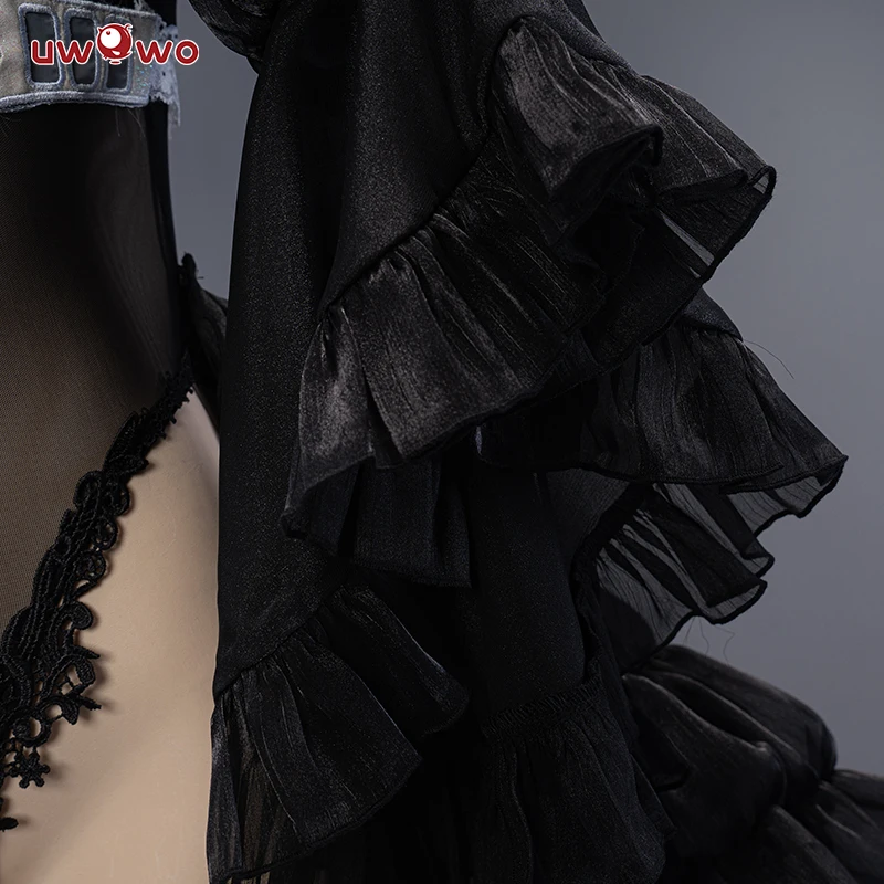 PRE-SALE UWOWO Nier: Automata 2B Cosplay Black/White Wedding Dress Bride Cosplay Costume