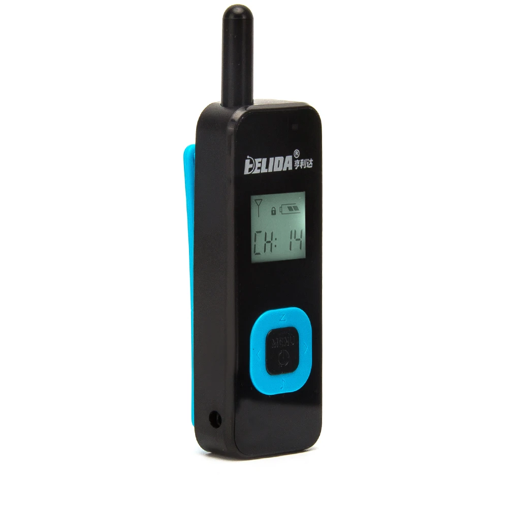100 Mile Wireless Walkie Talkie, 1 km Range, 25CH, 2W, UHF, 400-480Mhz, 2Pcs 6