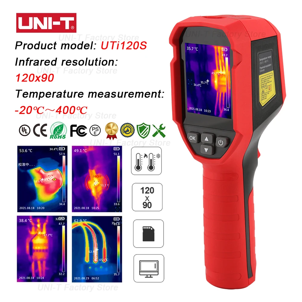 UNI-T UTi120S UTi160S UTi260A UTi260B Thermal Camera