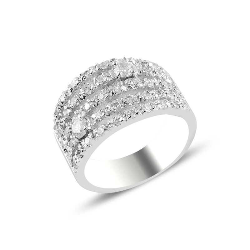 

Silver 925 Sterling Zircon Stone Ring