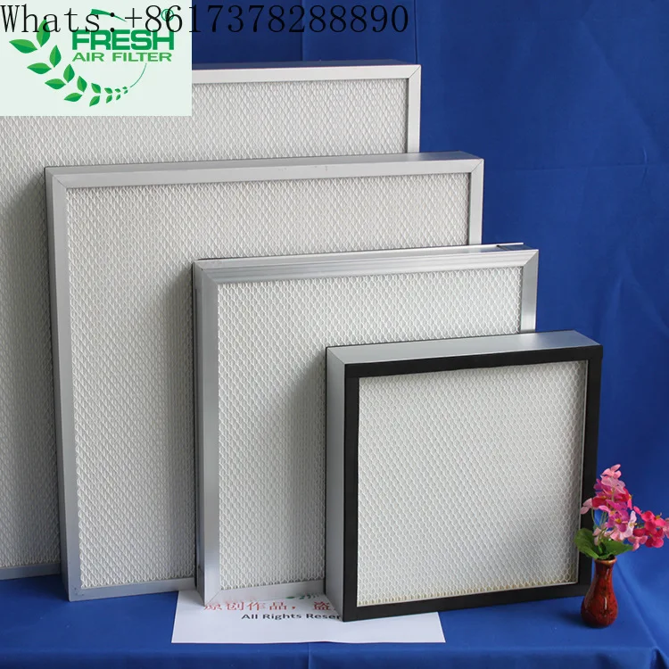 

FFU non partition plate frame high-efficiency air filtration clean room HEPA filter screen high-efficiency filter manufacturer