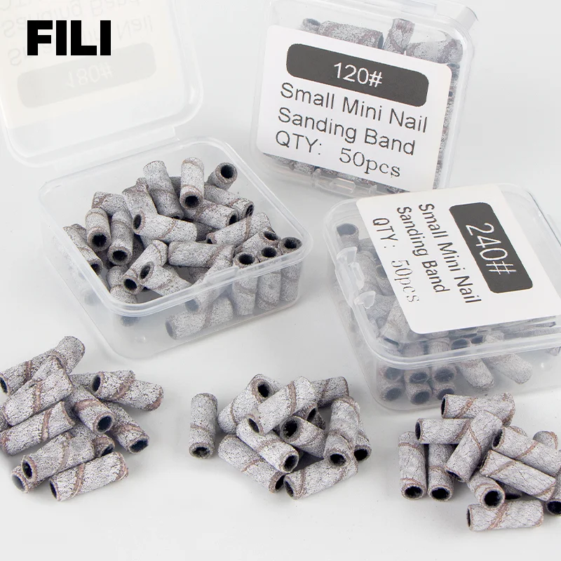 

3mm Nail Sanding Bands Nail Drill Bits Foot Care Polishing Manicure Gel Polish Remover Replacement Mini Sand Bands Manicure Tool