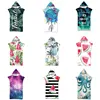 Hot Quick Dry Wetsuit Diving Suit Changing Robe Poncho Towel with Hood Microfiber Absorbent Sweat-absorbent Swim Robe 1