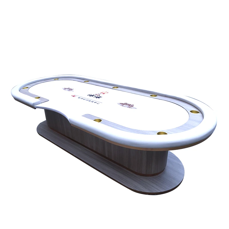 Luxury Wooden Customization Texas Hold'em Table For Casino Poker