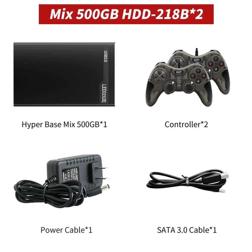 Mix 500GB HDD-218Bx2