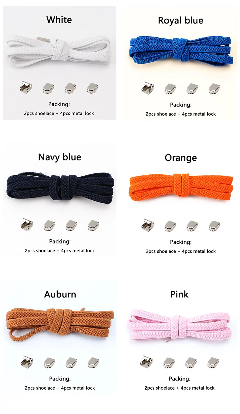 Schnürsenkel für Turnschuhe, keine Bindung, elastische Schnürsenkel, Einheitsgröße, passend für alle Schuhe für Erwachsene und Kinder, Schnürsenkel ohne Schnürsenkel, flache Schnürsenkel erweitern – Detail 8