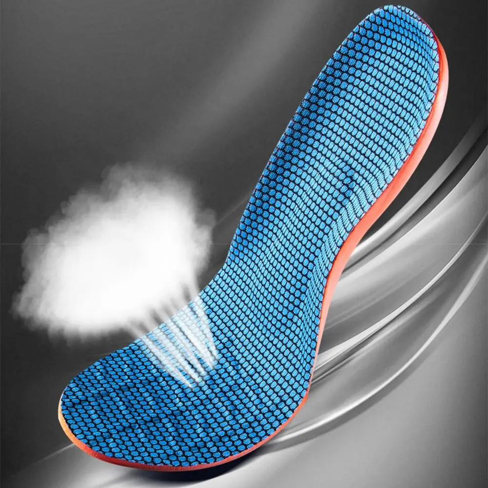 Sports Arch Orthopedic Insole for Feet Man Women Shoes Sole Shock Absorption Pad Breathable Cushion Running Arch Support Insoles