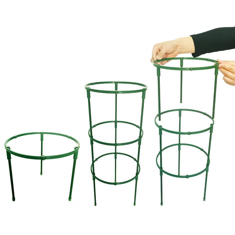 Soporte para plantas, soporte de pila para trepar para flores, invernaderos semicirculares, arreglo, soporte de varilla de fijación, huerto, herramienta de bonsái de jardín