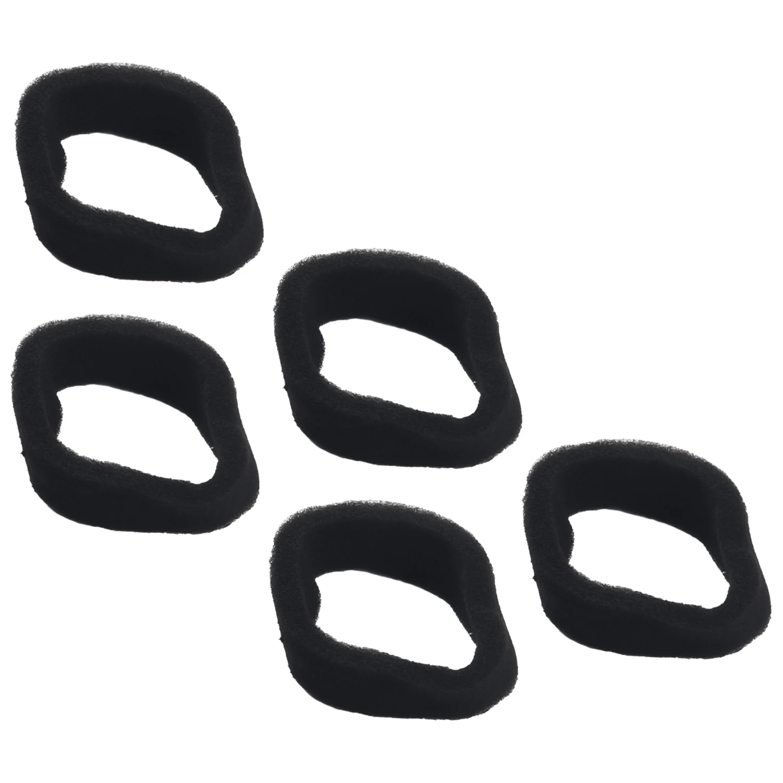 5 Pcs Air Filter  Fits  For Various Strimmers 50mm X 43mm Air Filters Black Sponge Air Filter Cleaners Graden Tool black faux leather waistcoat for men sleeveless bikers vest suitable for various club activities and casual outfits