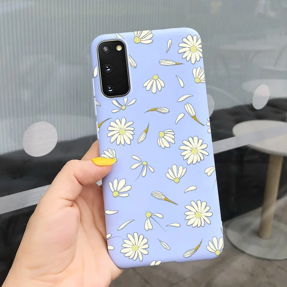 Fashion Girl Flower Candy Color Silicone Phone Case