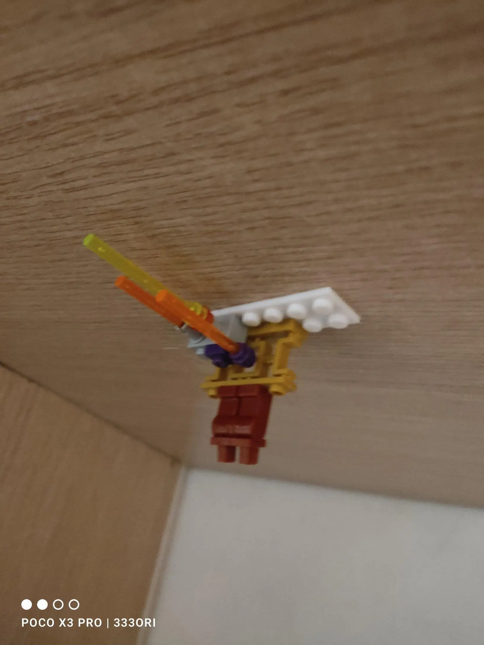 Bauspielzeug, kompatibel mit LEGO, selbstklebende Trägerpaste/Schnitt überall, Block-Display-Organizer, Silikon, 92 cm, Kinderpuzzle – Detail 15